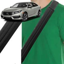 Capa Almofada Protetora Com Espuma para HONDA CIVIC TODOS Cinto de Segurança com Elegante Acabamento