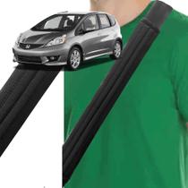 Capa Almofada Protetora Com Espuma para HONDA FIT TODOS Cinto de Segurança com Elegante Acabamento e