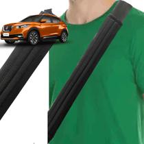 Capa Almofada Protetora Com Espuma para NISSAN KICKS TODOS Cinto de Segurança com Elegante Acabament