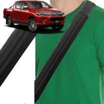 Capa Almofada Protetora Com Espuma para TOYOTA HILUX TODOS Cinto de Segurança com Elegante Acabament
