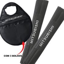 Capa Almofada Protetora em material sintético para Cinto de Segurança + Lixo Automotivo em material sintético Espumado: Conf Capa Almofada Protetora em material sintético para Cinto de Segurança + Lixo Automotivo em material sintético Espumado: Conf