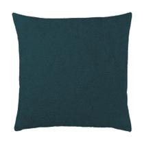 Capa Almofada Quadrada Bouclé 43x43 Zíper Invisível, Texturizado