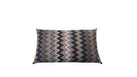 Capa Almofada Retangular 30 x 50 Estampa Chevron Estonada - Nallu Decor
