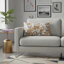 Capa Almofada Retangular 40x60 Estampa Floral Nallu Decor