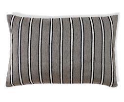 Capa Almofada Retangular Jacquard Marais Cinza Westwing