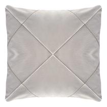 Capa Almofada Suede Bordô Roxo Bege Azul Drapeada 55x55cm