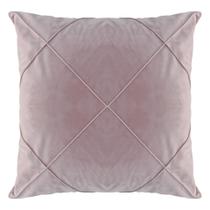 Capa Almofada Suede Costura Drapeada X Colorida 50x50