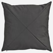 Capa Almofada Suede Decorativa Costura Drapeada 50x50
