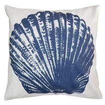 Capa Almofada Tema Marítimo/Náutico Em Linho Rústico 45x45