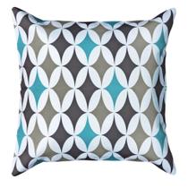 Capa Almofada Triângulos e Geométricas Sarja Decoração Sala 45x45