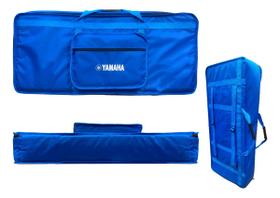 Capa almofadada p/ teclado "yamaha" ny-600 cargo azul Capa almofadada p/ teclado "yamaha" ny-600 cargo azul
