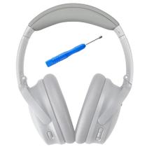 Capa Almofadada para Arco AHG Accessory House Global QC35 II Compatível com Fones Bose QuietComfort 35 (Cinza) - Design Fácil de Encaixe, PU Premium, Espuma FlexiSoft de Alta Densidade