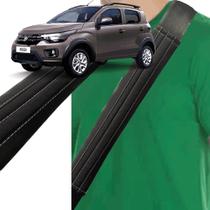 Capa Almofadada Protetora Com Espuma para Cinto FIAT MOBI TODOS de Segurança com Elegante Acabament