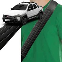 Capa Almofadada Protetora Com Espuma para Cinto FIAT STRADA 2013 A 2019 TODOS de Segurança com Eleg