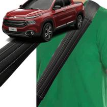Capa Almofadada Protetora Com Espuma para Cinto FIAT TORO TODOS de Segurança com Elegante Acabament