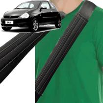 Capa Almofadada Protetora Com Espuma para Cinto FORD KA 1997 A 2022 TODOS de Segurança com Elegante Capa Almofadada Protetora Com Espuma para Cinto FORD KA 1997 A 2022 TODOS de Segurança com Elegante