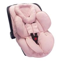 Capa Anatômica Para Bebê Conforto Exclusivo Waffle 100% Algodão Capa Anatômica Para Bebê Conforto Exclusivo Waffle 100% Algodão