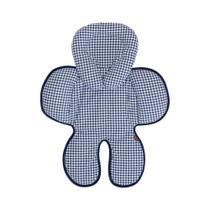 Capa Anatômica Para Bebê Conforto Xadrez 100% Algodão - 01 Peça