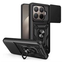 Capa Anel Magnetico Anti Impacto Para Xiaomi 15T Pro Cor:Preto Capa Anel Magnetico Anti Impacto Para Xiaomi 15T Pro Cor:Preto