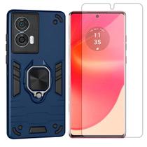 Capa Anel Para Motorola Moto G85 5G + Pelicula Hidrogel