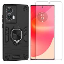 Capa Anel Para Motorola Moto G85 5G + Pelicula Hidrogel - GR Global Revolution