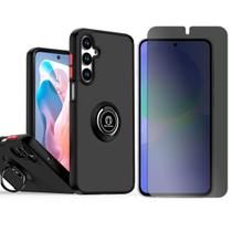 Capa Anel Para Samsung Galaxy A56 + Pelicula Privacidade