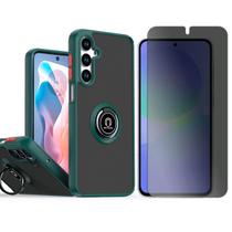 Capa Anel Para Samsung Galaxy A56 + Pelicula Privacidade