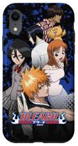 Capa Anime Bleach para iPhone XR com Colagem de Personagens