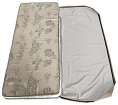 Capa Anti Alérgica Impermeável Hospitalar Colchão Solteiro Ziper Tipo Mala A 20 x L 88 x C 188 Capa Anti Alérgica Impermeável Hospitalar Colchão Solteiro Ziper Tipo Mala A 20 x L 88 x C 188