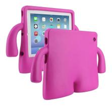 Capa Anti Choque Infantil Compatível c/ iPad PRO/Air3/8/9 com Tela de 10.5 e 10.2 Polegadas Rosa