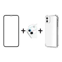 Capa anti-choque + protetor de tela + protetor de câmera iPhone - Lightbek Official Store Capa anti-choque + protetor de tela + protetor de câmera iPhone - Lightbek Official Store