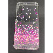 Capa Anti impacto Chuva de Coração Para Samsung Galaxy A15 Capa Anti impacto Chuva de Coração Para Samsung Galaxy A15