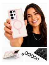 Capa Anti impacto, com Suporte 150º e Proteção de lentes para Câmeras, Compatível com Samsung S25 Ultra Capa Anti impacto, com Suporte 150º e Proteção de lentes para Câmeras, Compatível com Samsung S25 Ultra