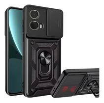 Capa Anti Impacto com Suporte Ring para Motorola Moto G35 Proteção Militar Reforçada
