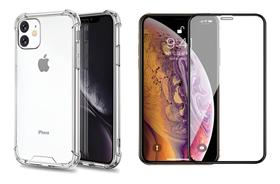 Capa Anti Impacto Compatível iPhone 11 6.1 + Película 3D 9D