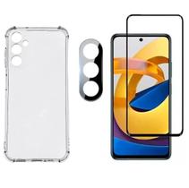 Capa Anti Impacto e Pelicula Vidro 3d e Pelicula Camera Para Samsung Galaxy A34 Capa Anti Impacto e Pelicula Vidro 3d e Pelicula Camera Para Samsung Galaxy A34