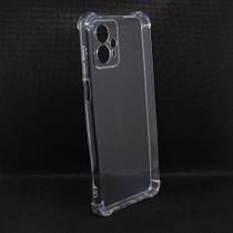Capa anti-impacto em silicone compatível com motorola moto g13 / g23 / g53 (tela: 6.5") (4g) cor:transparente
