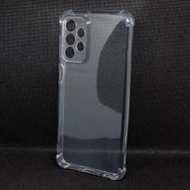 Capa anti-impacto em silicone compatível com samsung galaxy a23 (tela: 6.6") (4g) cor:transparente