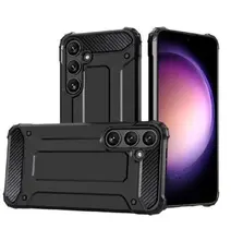 Capa Anti-Impacto Hybrid Para Samsung Galaxy S25 Plus Preta Capa Anti-Impacto Hybrid Para Samsung Galaxy S25 Plus Preta