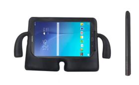 Capa Anti Impacto Iguy Samsung Galaxy Tab3 T210 7'' Infantil Preta + Caneta Magnética Touch