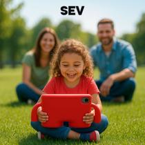 Capa Anti Impacto Infantil Para Tablet Tab A 10.1 T510 T515 Cor Preto