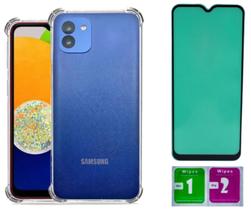 Capa Anti Impacto Para Galaxy A03 + Pelicula Ceramica