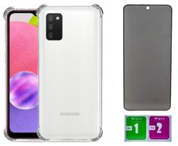 Capa Anti Impacto Para Galaxy A03s A02s + Pel. Privacidade