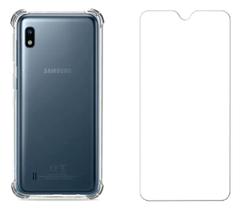 Capa Anti Impacto Para Galaxy A10 M10 + Pelicula Vidro