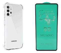 Capa Anti Impacto Para Galaxy A72 + Pelicula Ceramica