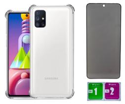 Capa Anti Impacto Para Galaxy M31 M21s+ Pelicula Privacidade