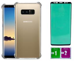 Capa Anti Impacto Para Galaxy Note 8 + Pelicula Ceramica
