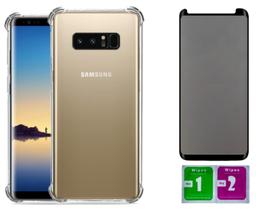 Capa Anti Impacto Para Galaxy Note 8 + Pelicula Privacidade Capa Anti Impacto Para Galaxy Note 8 + Pelicula Privacidade