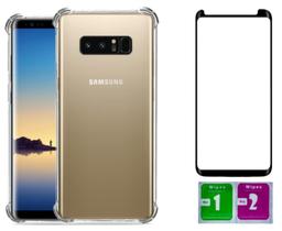 Capa Anti Impacto Para Galaxy Note 8 + Pelicula Vidro 3d