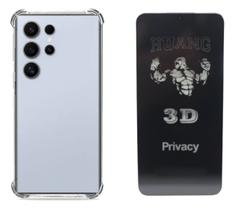 Capa Anti Impacto Para Galaxy S24 Ultra Pelicula Privacidade